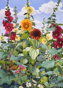 Malvarose e girasoli, 2003 da Christopher Ryland