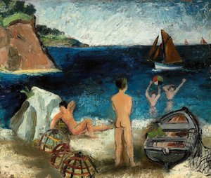 Bagnanti al Mare, Treboul da Christopher Wood
