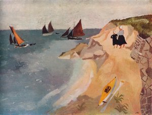 Paesaggio marino, Treboul, c1929, 1938 da Christopher Wood