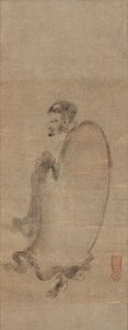 Shakyamuni che scende dalla montagna, XV secolo da Chuan Shinko