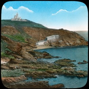 Il faro di Lizard, Cornovaglia, fine XIX o inizio XX secolo