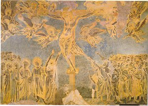 crocifissione del transetto sinistro