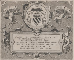 Dedica da Circle of Lucas van Doetechum and Johannes