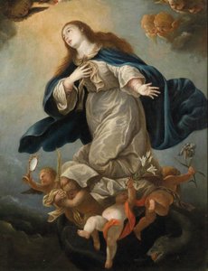 Maria Immacolata da Circle of Mateo Cerezo