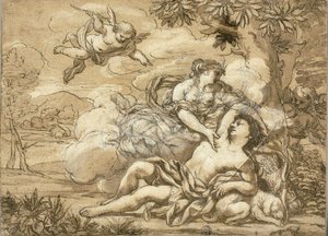 Diana ed Endimione da Ciro Ferri