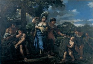 Erminia tra i pastori