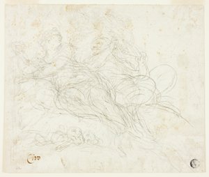Ninfa e satiro da Ciro Ferri