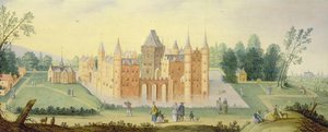 Abbazia e castello di Egmond da Claes Jacobsz van der Heck