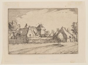 Una fattoria murata da Claes Jansz. Visscher