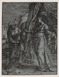 Giuditta con la testa di Oloferne da Claes Jansz. Visscher