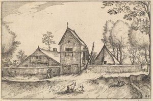 Grande Fattoria Murata, tavola 23 da Regiunculae et Villae Aliquot Ducatus Brabantiae da Claes Jansz Visscher