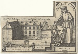 West India House ad Amsterdam, 1623-26 da Claes Jansz Visscher