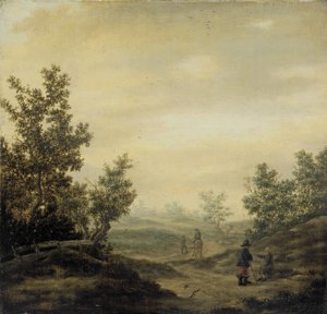 Strada nelle dune