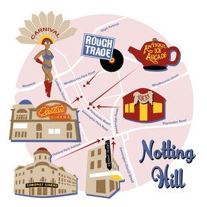Mappa di Notting Hill