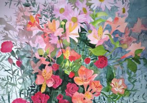 Un bouquet rosa