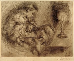 Madre e bambino da Clara Siewert