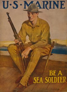 Marine degli Stati Uniti - Diventa un soldato di mare, 1917 da Clarence F. Underwood