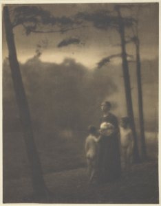 Sera—Madre e ragazzi da Clarence H. White
