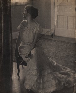 La piuma di pavone, c. 1902