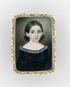 Ritratto di una Ragazza, c.1845 da Clarissa Peters