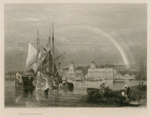 Ospedale di Greenwich, Londra da Clarkson Frederick Stanfield