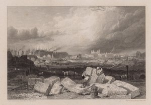 La Torre di Londra dagli scavi dei Docks di St Katherine da Clarkson Frederick Stanfield