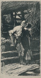Un corteggiamento nel Devon, 1919 da Claude Allin Shepperson