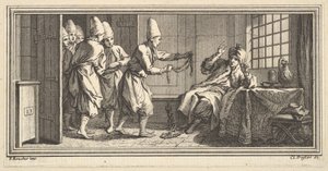 Portare la Corda al Prigioniero da Claude Augustin Duflos