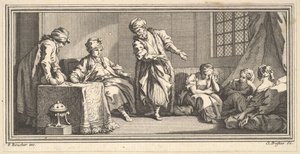 Il mercante di schiavi da Claude Augustin Duflos