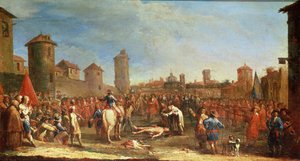 Tortura sulla ruota, dalla serie 