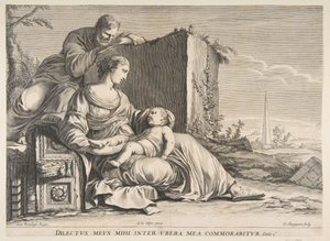 Sacra Famiglia da Claude Cherpignon