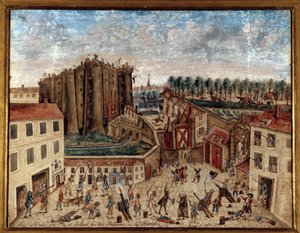 Rivoluzione francese: La presa della Bastiglia il 14 luglio