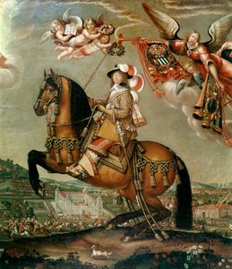 Ritratto equestre di Alberte Barbe d