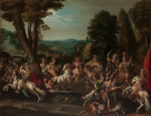 Trionfo delle Amazzoni da Claude Deruet