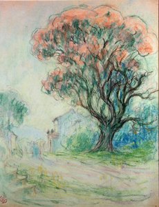 Albero rosa da Claude Emile Schuffenecker