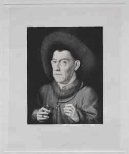 Uomo con un garofano da Claude Ferdinand Gaillard
