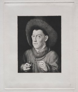 Uomo con un garofano da Claude Ferdinand Gaillard