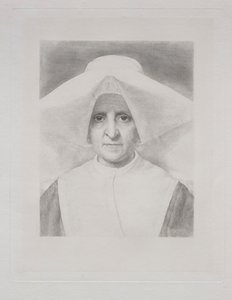 Suor Rosalie, vista frontale