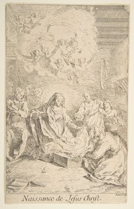 Natività da Claude Gillot, Jacques Gabriel Huquier
