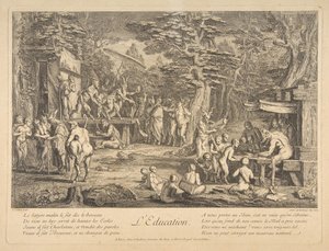 Educazione da Claude Gillot