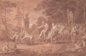La Processione Fermata da Claude Gillot