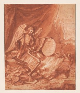 Allegoria della vanità da Claude Gillot