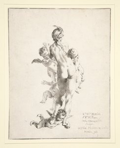 Senza titolo (nudo femminile con putti) da Claude Henri Watelet