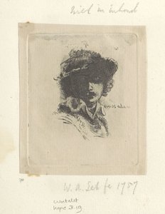Autoritratto con Saskia: solo Rembrandt da Claude Henri Watelet