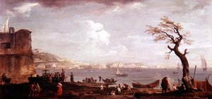 Baia di Napoli dal sud da Claude Joseph Vernet
