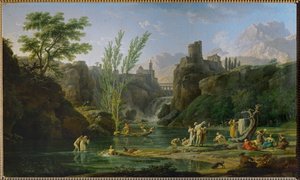 Buongiorno, bagnanti ... da Claude Joseph Vernet