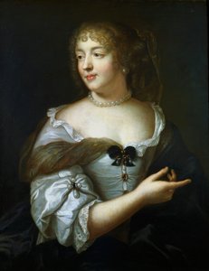 Madame de Sévigné, cortigiana e scrittrice di lettere francese, 17° secolo da Claude Lefebvre
