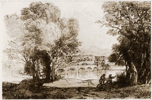 Un paesaggio italiano, 1913 da Claude Lorrain
