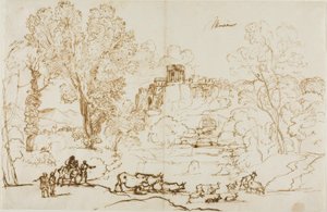 Paesaggio classico - Tivoli da Claude Lorrain
