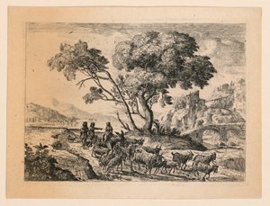 Partenza per i Campi da Claude Lorrain